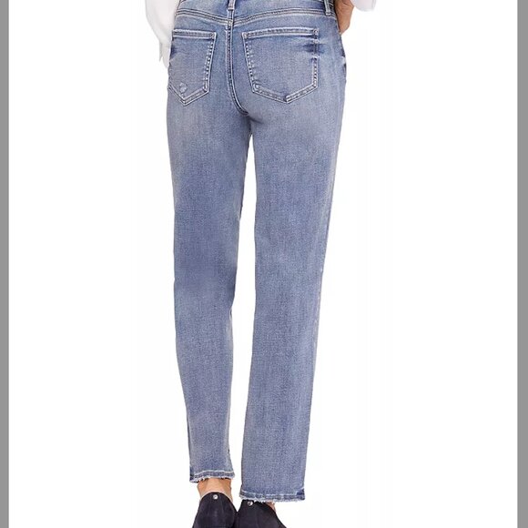 NYDJ Emma High Rise Relaxed Slender Straight Jeans in Romance size 14 - Picture 6 of 8